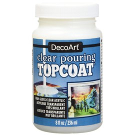 Decoart Clear Pouring Topcoat 8oz