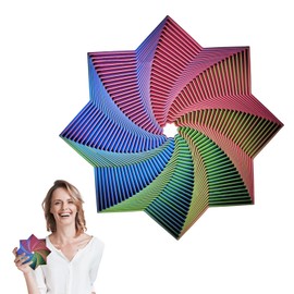 GUTERTOP 3D Printed Octagonal Spirals Fidgets Toy, Stress Relief Sensory Fidget Toy for Kids Adults Anxiety Stress Relief