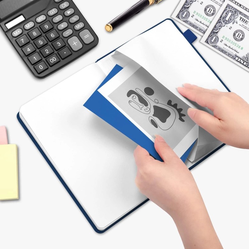 JUBTIC A5 Check Registers for Personal Checkbook, Ledger Transaction Registers