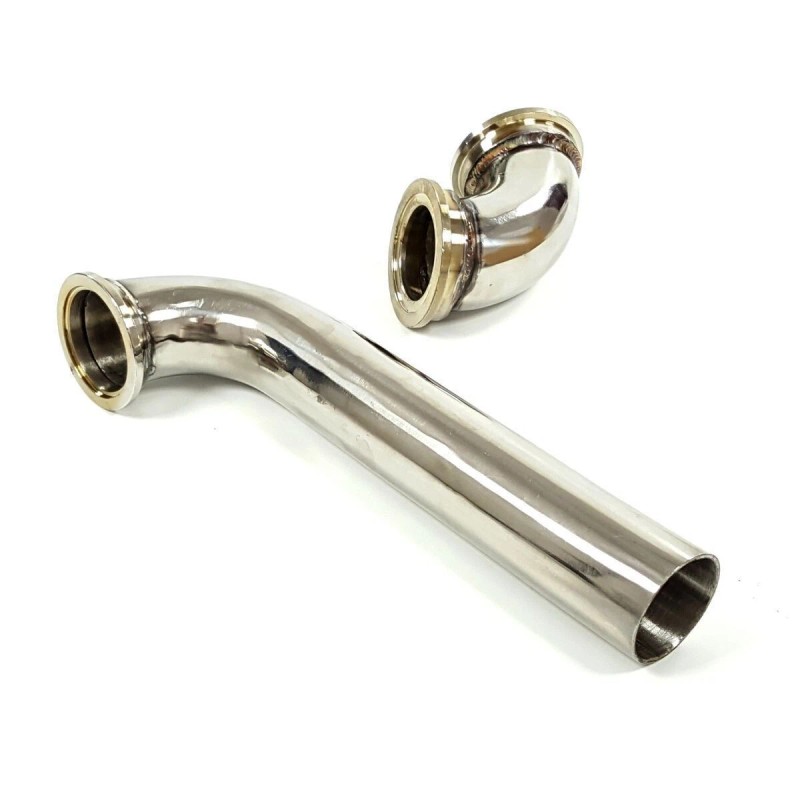 1st-racing MVR44 44mm V Band External Wastegate Inlet Elbow+Outlet Pipe