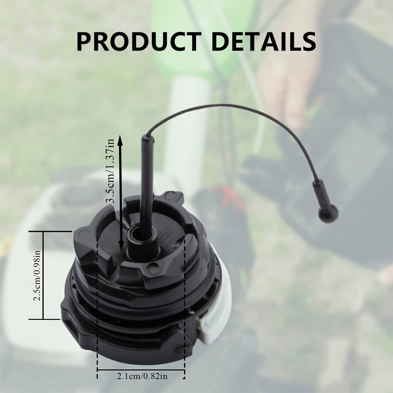 Konuooer Chainsaw Fuel Cap Oil Cap for Stihl MS200 MS210