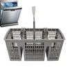 Utensil Holder for Dishwasher - Dishwasher Silverware Basket Replacement -
