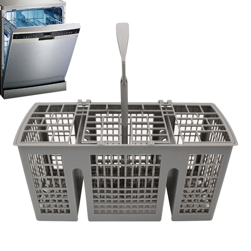 Utensil Holder for Dishwasher - Dishwasher Silverware Basket Replacement -
