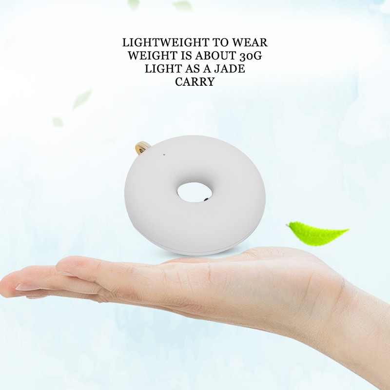 Wearable Air Purifier Necklace Portable Personal Mini USB Charge Air