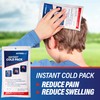 AFFORDTEX Instant Cold Pack –6 Count Disposable 7.5 x 4.5
