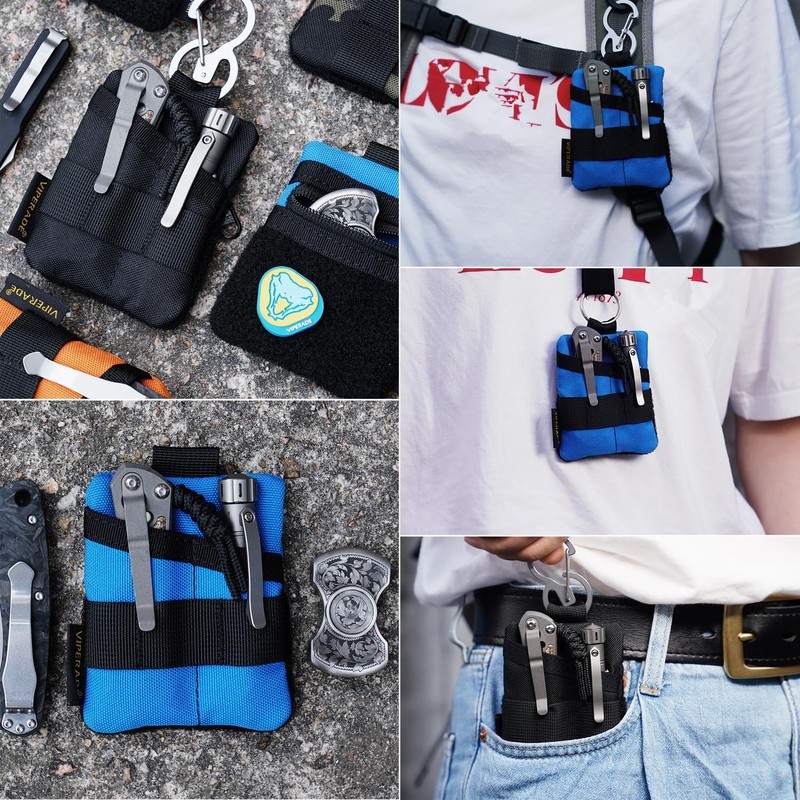VIPERADE VE13 Mini EDC Pouch, Small EDC Organiser Bag with