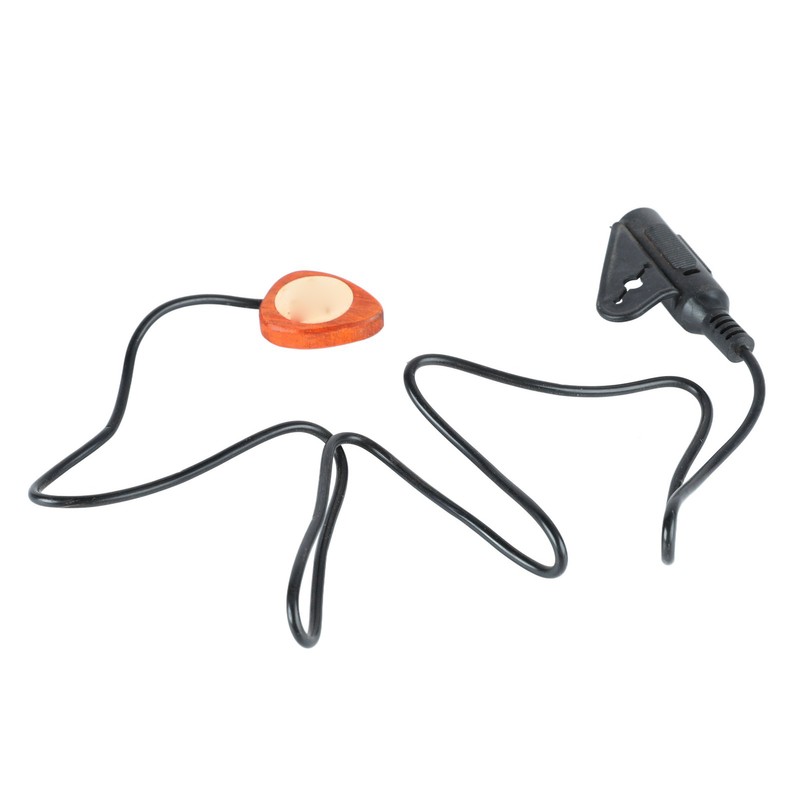 Piezoelectric Pickup with Heart Shape Pick Contact Microphone Transducer for