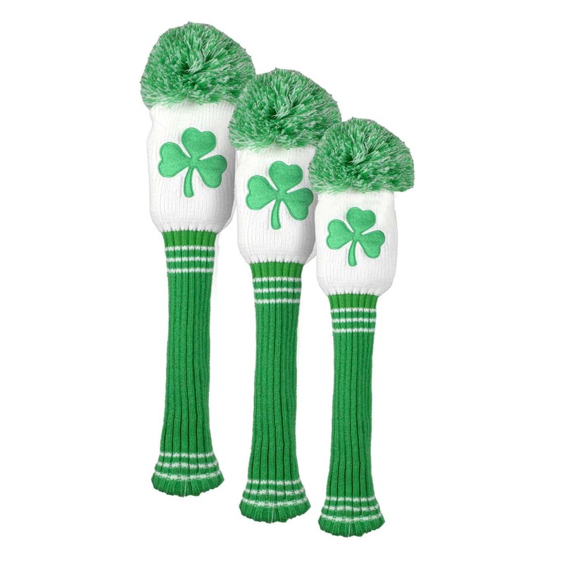 Asbri Golf Pom Fairway Head Cover - Shamrock