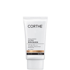 Corte Dermo Protection Ultra Light Sun Block for Skin Experts SPF50+PA+++ 50g Non-greasy, clean and gentle cream on the skin, inorganic minerals / 피부전문가용 코르테 더모 프로텍션 울트라 라이트 선블럭 SPF50+PA+++ 50g 번들거림 없이 깔끔하고 피부에 순한 크림 무기 미네랄