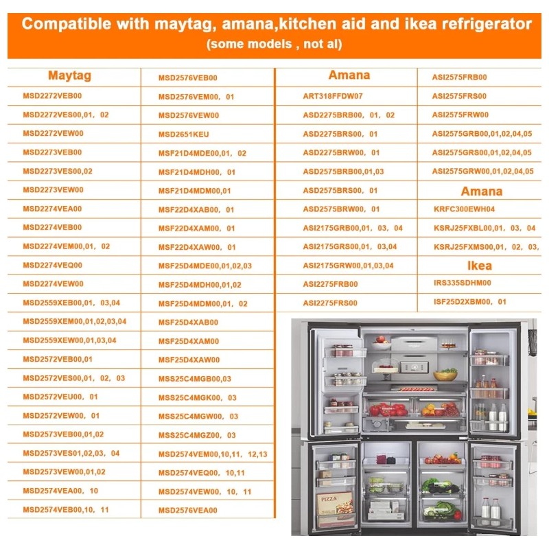 Ice Maker Water Valve Whirlpool Kenmore Coldspot Superba Refrigerator