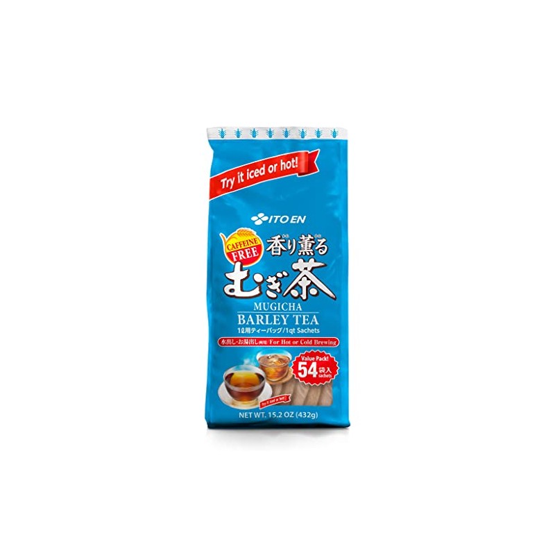 Ito En Mugicha Roasted Barley Tea, 54 Count Tea Bags,