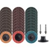 NYXCL 30Pcs 2inch Nylon Quick Change Sanding Discs Set, with