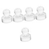 Healeved 5pcs Eyeshadow Stamper Pressing Mold Tool Precision Eye Shadow