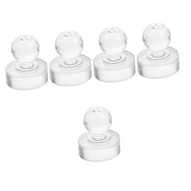 Healeved 5pcs Eyeshadow Stamper Pressing Mold Tool Precision Eye Shadow Tool Blush Stamper Compact Storage for -saving Eyeshadow Press