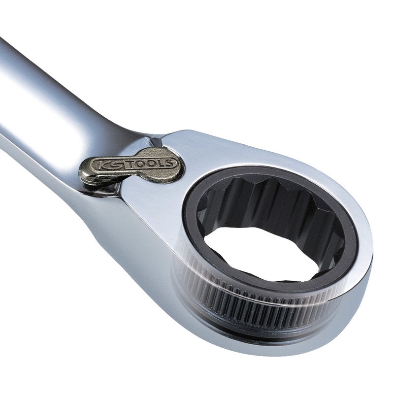 KS Tools 503.5912 DUO GEARplus combination spanner with ratchet mechanism