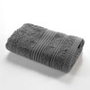 Douceur d'Intérieur, Guest Towel 30 x 50 cm Charcoal Grey