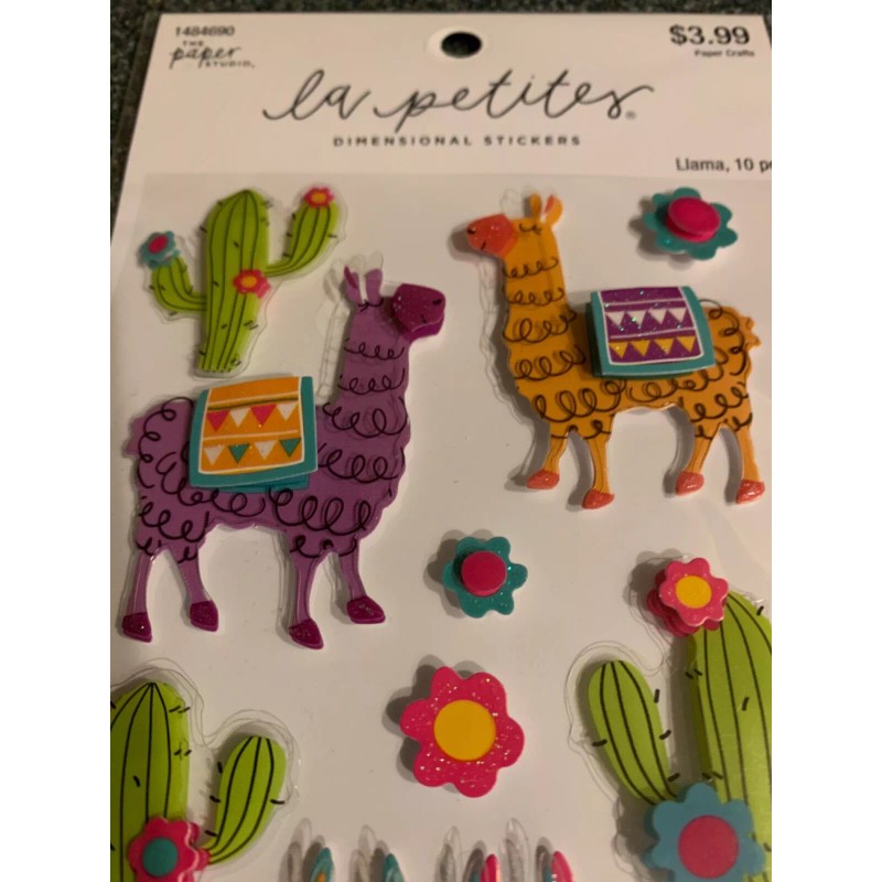 The Paper Studio LA PETITES THE PAPER STUDIO STICKERS 3D