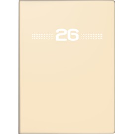 rido/idé Pocket Calendar Mod. perfect/Technik I 2026 | A6, Plastic, Sand