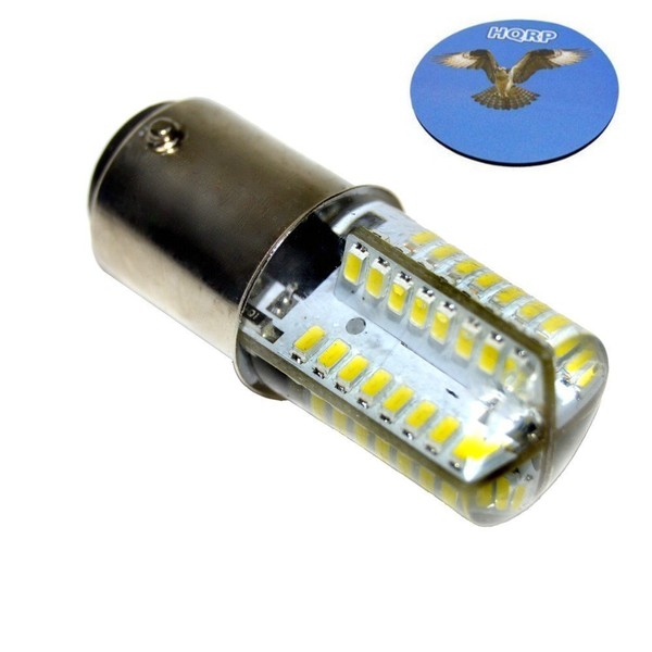 HQRP 110V LED Light Bulb Warm White for Kenmore 158.1315/158.1316/158.1317/158.1318/158.1319/158.132/158.13201 Sewing Machine Plus HQRP Coaster