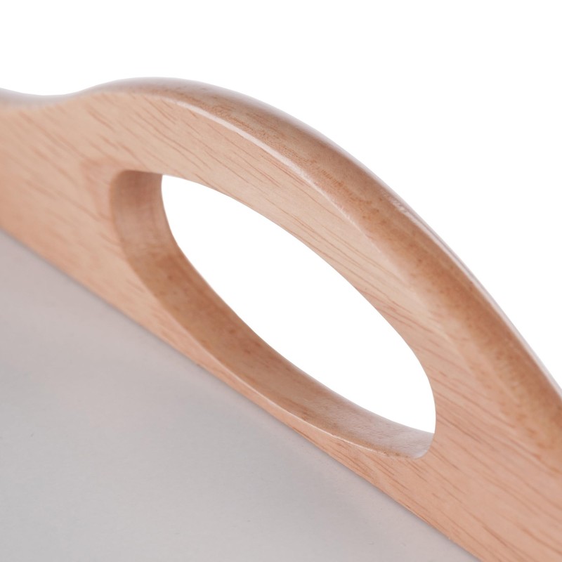 Winsome Alani Breakfast Tray Natural and White Finish