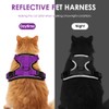 Cat Harness with Lead, Escape Proof Cat Lead Set, Adjustable,