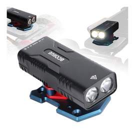 BCOIIUE Electric Skateboard Lights,3000 Lumen 10000 mAh Running time 74H Long Battery,All Aluminum Heavy Duty led Electric Longboard Lights with mounting Base