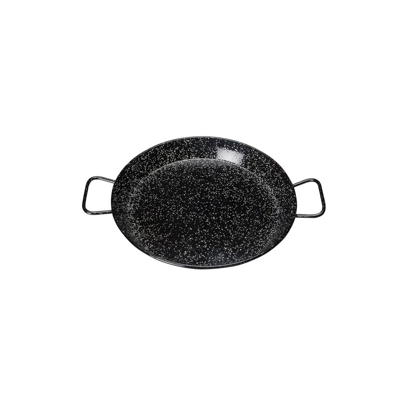 Paella Pan, Enameled Carbon Steel (14")