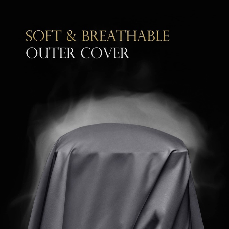 Cooling Side Sleeper Pillow Cases - Curved Rayon Derived from
