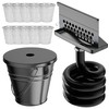 Rear Grease Drainage System for Blackstone Griddle, Equipped with Rear