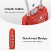 Puroma 2 Pack TSA Approved Luggage Lock, 4 Digit Combination