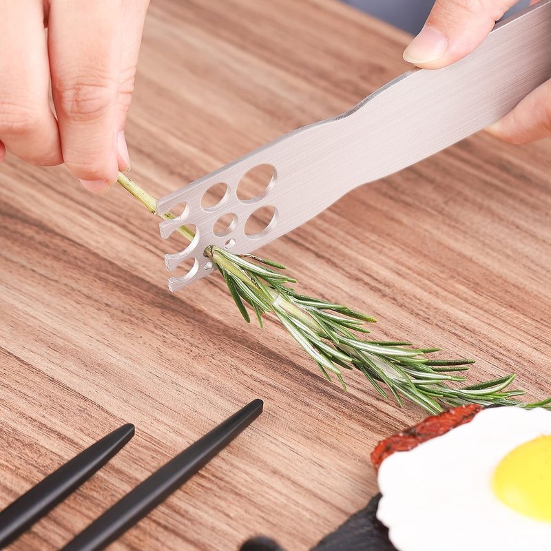 Herb Stripping Tool - Greens and Herb Stripper Steel Herb