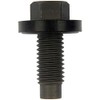 Dorman 65385 Oil Drain Plug Pilot Point W/Gasket M12-1.75, Head Size 15Mm Compatible with Select Models , Black