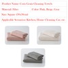 4Pcs Kitchen Cleaning Towels Microfibre – Reusable Cleaning Cloths, Dish