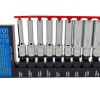 calhawk 12Pc 1/4" Drive SAE/MM Universal Deep Spline Socket Set