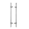 HONGYUN 48-Inch Long Square Door Pull Handle with Solid Standoffs,