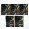 Cuaderno De Bolsillo Arte Indra De 100 Hojas 5 Piezas