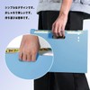 EKEZATA Document Stand, Horizontal A4, 13 Pockets, Document Holder, A4