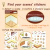 20 Sets DIY 3D House Stickers Kit Non-Toxic & Safe