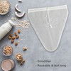 Yoassi Nut Milk Bag Pack of 2 V-shape Cheesecloth Straining