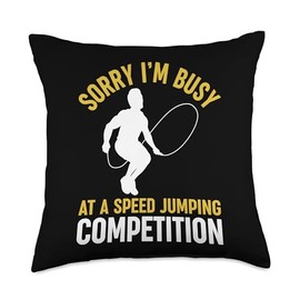 Jump Rope For Adults Rope Skipping Weighted Jump Rope Throw Pillow