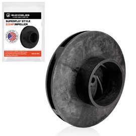 Swimables Premium 355093 2.5 HP Impeller Replacement – Compatible with Premium Superflo, SuperMax, Challenger Pump Impeller & Pinnacle – Heavy Duty Pool Impeller Replacement for Spa & Inground Systems