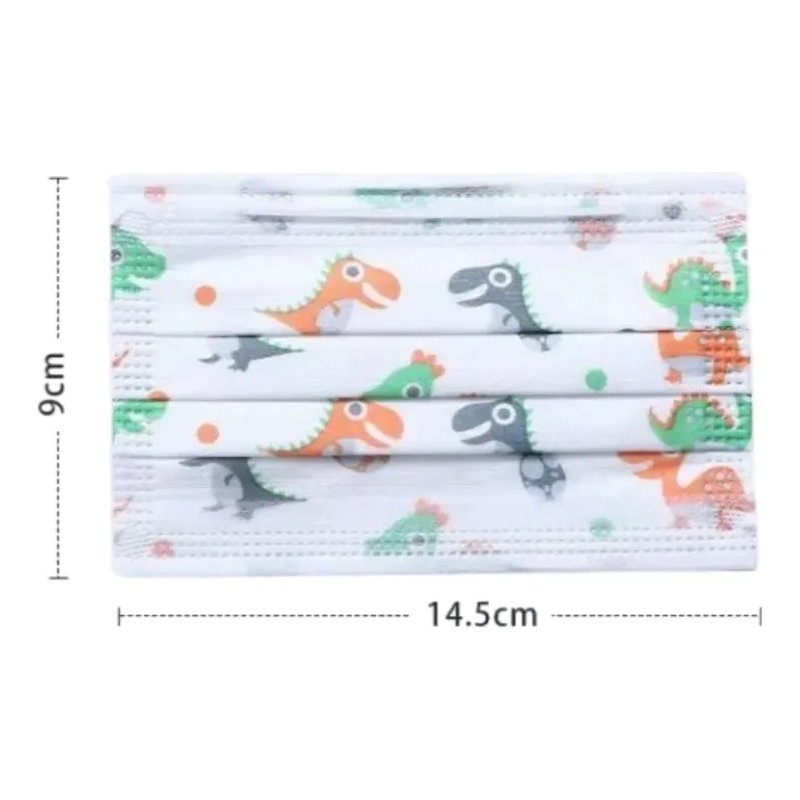 Hj Mascarilla Infantil Desechable Triple Capa 200 Hj