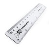 6 Inch / 15cm Transparent Rulers - Shatter Resistant -