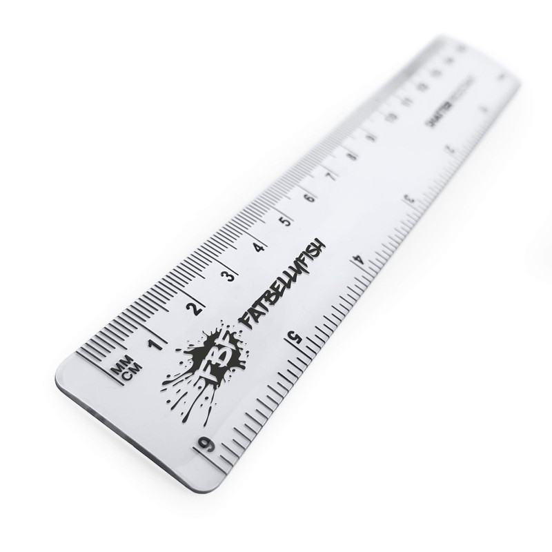 6 Inch / 15cm Transparent Rulers - Shatter Resistant -