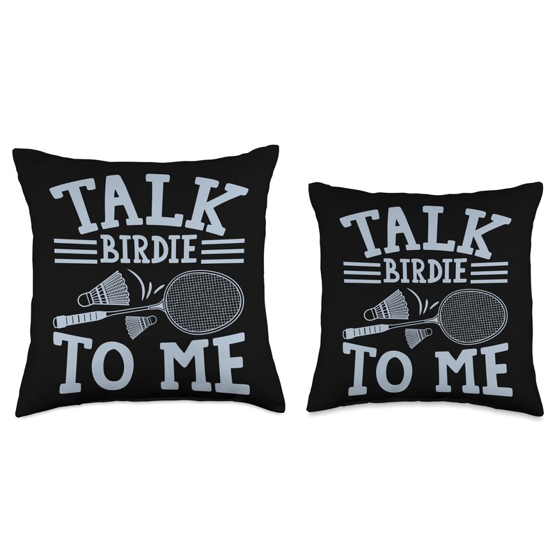 Talk Birdie To Me Throw Pillow