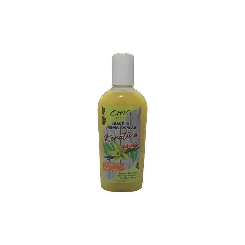Crema Capilar Keratina De Vainilla + Colágeno 250ml