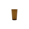 G.E.T. Enterprises 6612-1-A-EC, Amber 12 oz. Plastic Tumblers (Pack of