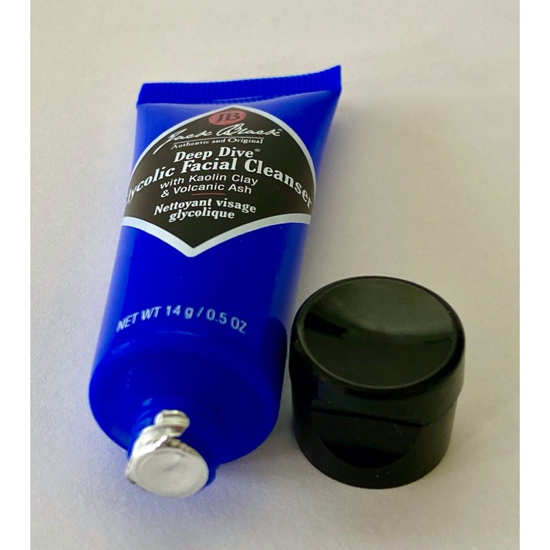 Jack Black 2x Jack Black Deep Dive Glycolic Facial Cleanser~NWOB~