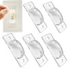 Light Switch Guard, 6 Pack, Clear Light Switch lock, Child