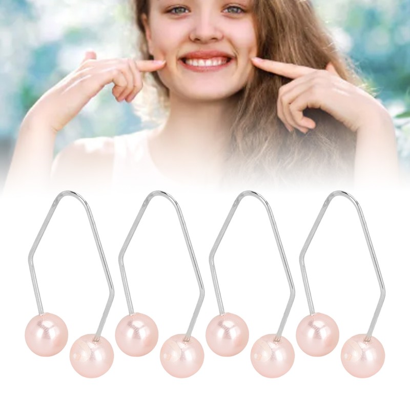 2 Pair Dimple Trainer Tool Piercing Free Improve Smile Dimple